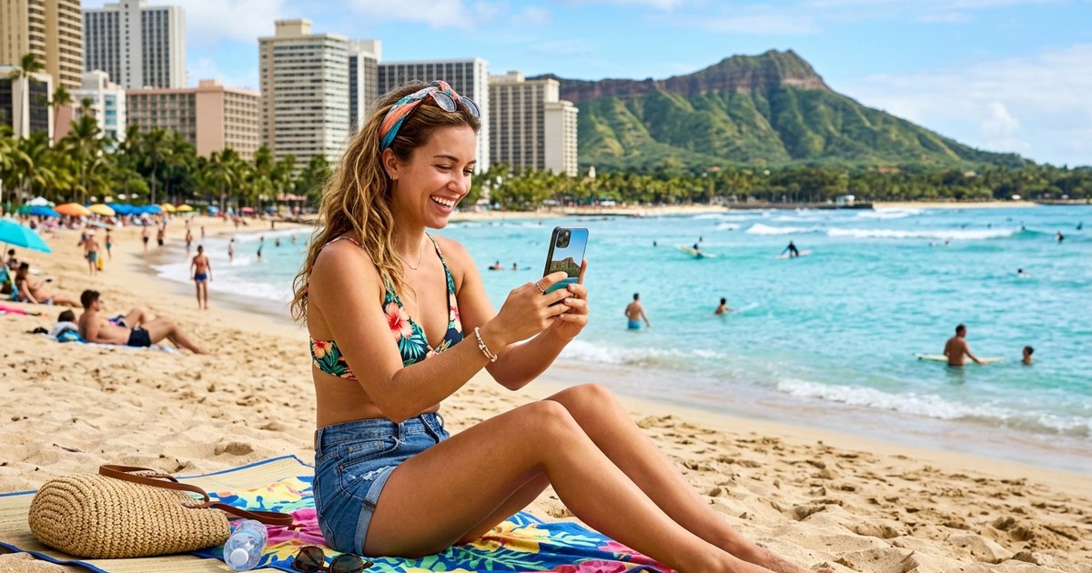 ハワイでスマホを使うならどれ？eSIM・海外Wi-Fiルーター・SIMカードを徹底比較