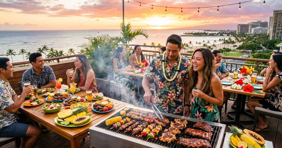 【体験記①】ハワイ到着日のリアルな動き方！アラモアナでの買い物からBBQまで