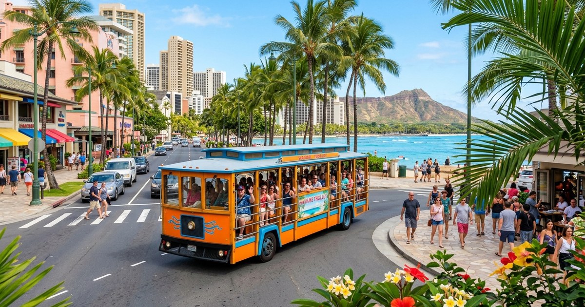 ハワイの移動手段を徹底比較！TheBus・トロリー・Uberの乗り方と賢い使い分け
